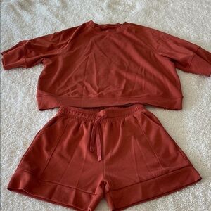 Rust Red Lounge Set